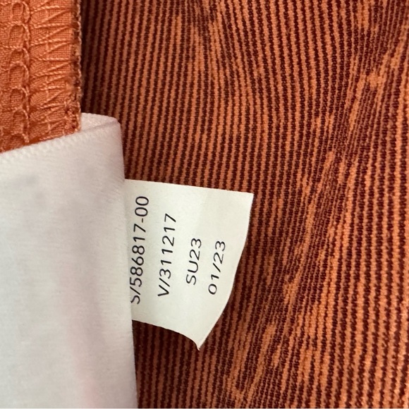 Athleta Women's Echo Short Burnt Orange active workout outdoors 5 inch Size 14 - Picture 7 of 10